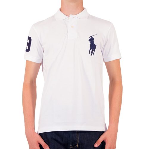 Polo Ralph Lauren - Slim Fit Mesh Polo Shirt - White