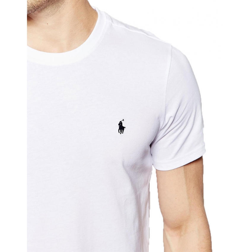 Ralph Lauren - Custom Fit T-Shirt - White Ralph Lauren - Custom Fit T-Shirt - White