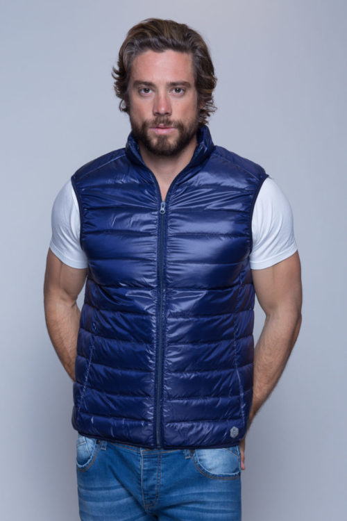 Mzgz Banetown Vest Navy Blue